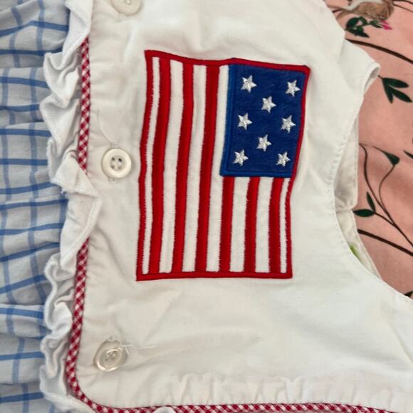 Patriotic Kids One Piece Romper - Picture 9 of 10